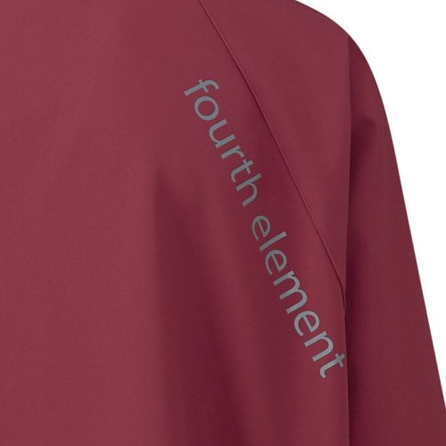 Fourth Element Storm Poncho Burgundy